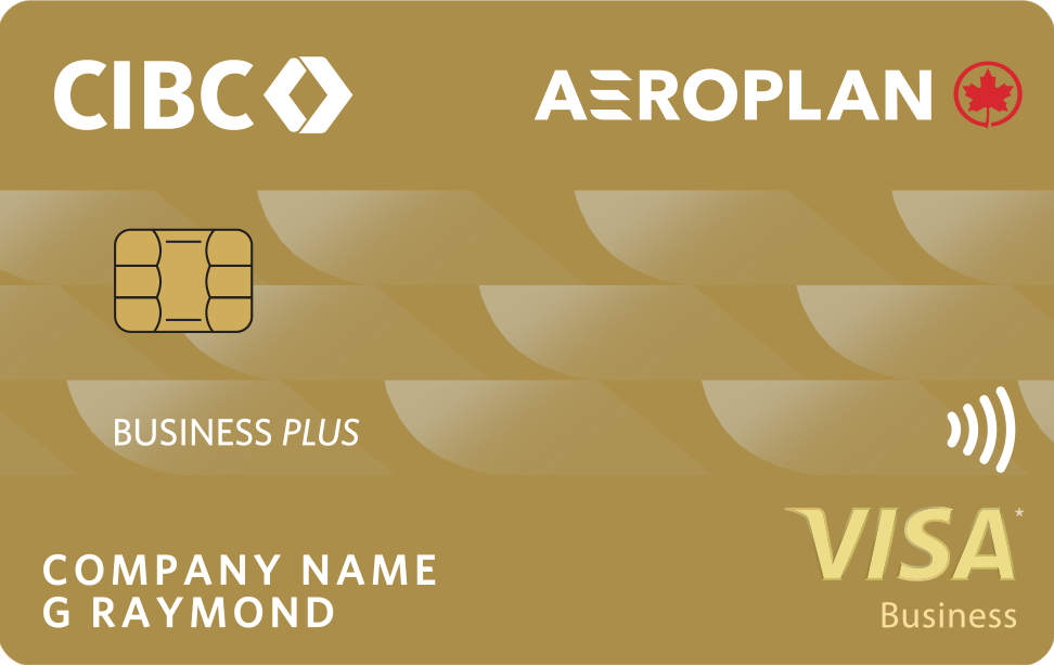 CIBC Aeroplan Visa Business Plus Card.